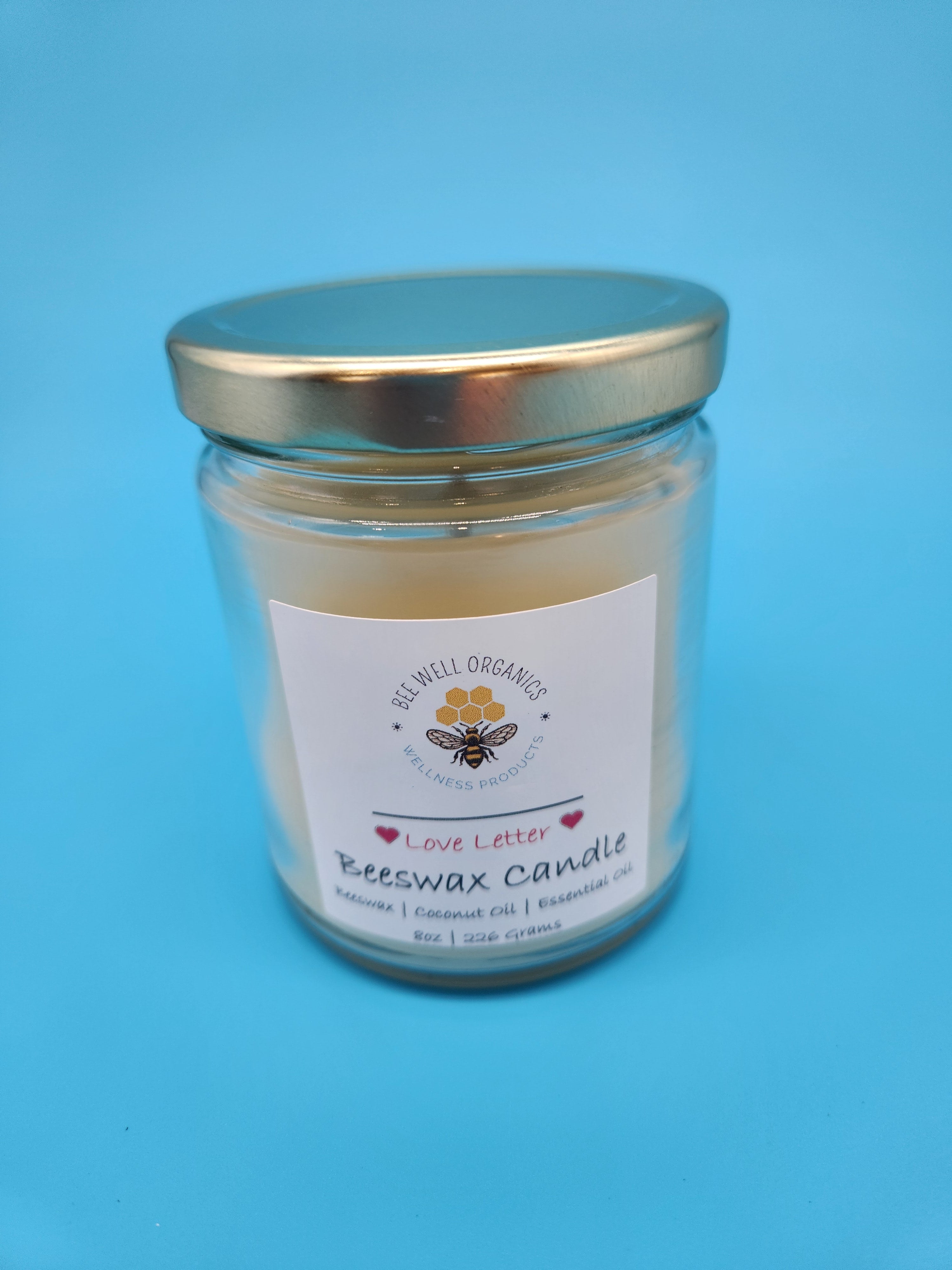 Scented Beeswax Candle