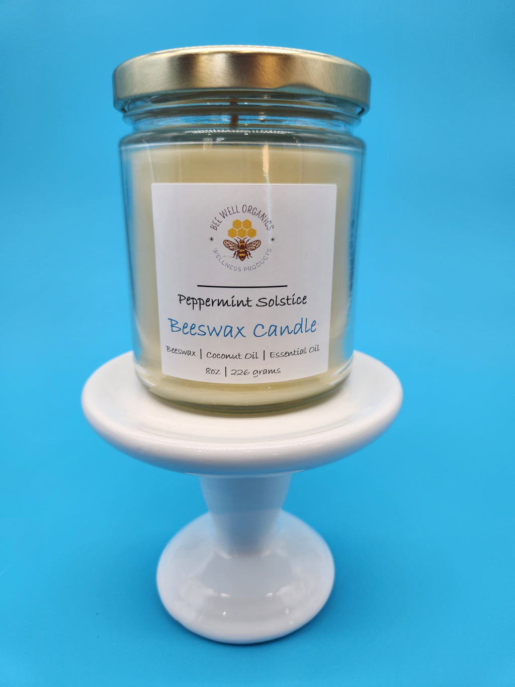 Scented Beeswax Candle