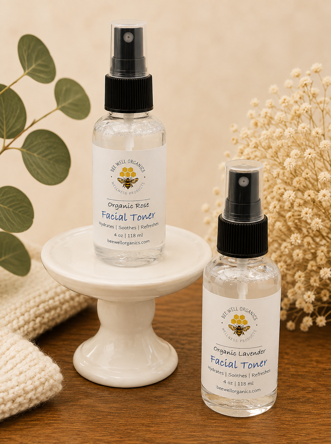 Organic Water Facial Toner