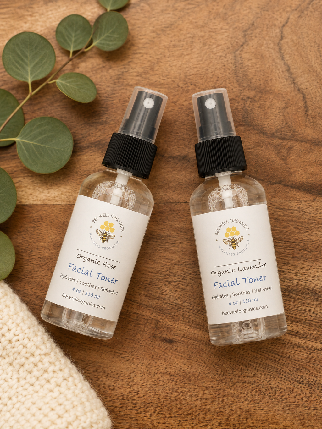 Organic Water Facial Toner