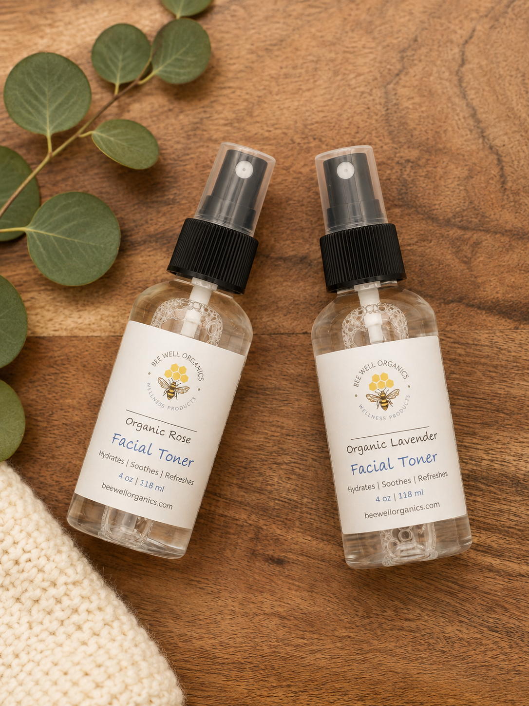 Organic Water Facial Toner